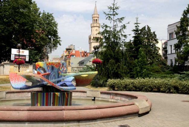 Der Plac Wolności - Opole, Oppeln in Oberschlesien Der Plac Wolności - Opole, Oppeln in Oberschlesien