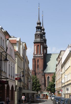 die Kathedrale zum Heiligen Kreuz in Oppeln, Oberschlesien - Katedralna Opole die Kathedrale zum Heiligen Kreuz in Oppeln, Oberschlesien - Katedralna Opole