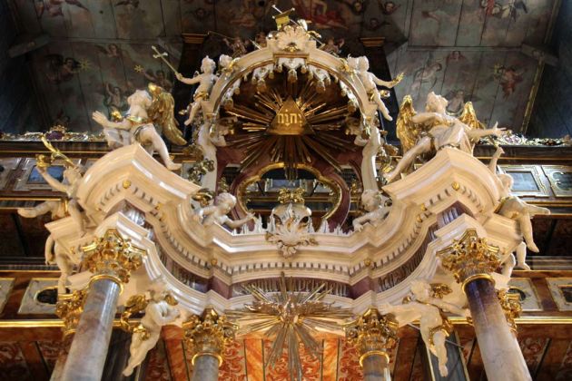 Innenansicht der Friedenskirche in Świdnica, Schweidnitz, Niederschlesien Innenansicht der Friedenskirche in Świdnica, Schweidnitz, Niederschlesien