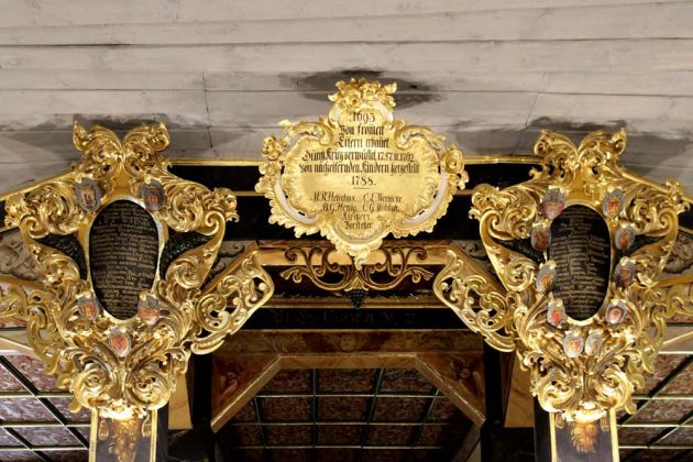 Innenansicht der Friedenskirche in Świdnica, Schweidnitz, Niederschlesien Innenansicht der Friedenskirche in Świdnica, Schweidnitz, Niederschlesien