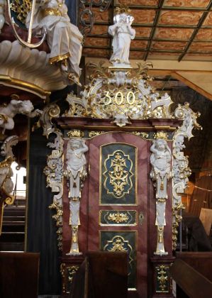 Innenansicht der Friedenskirche in Świdnica, Schweidnitz, Niederschlesien Innenansicht der Friedenskirche in Świdnica, Schweidnitz, Niederschlesien