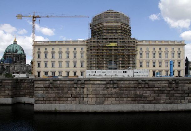 Berlins Mitte - das Humboldt-Forum im Berliner Stadtschloss ist 2019 noch im Bau Berlins Mitte - das Humboldt-Forum im Berliner Stadtschloss ist 2019 noch im Bau