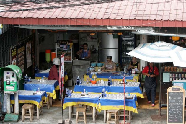 Auf dem Wanglang Market in Bangkok-Noi Auf dem Wanglang Market in Bangkok-Noi