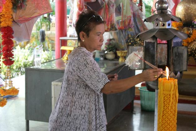 Der buddhistische Wat Saphan Tempel - Bangkok Der buddhistische Wat Saphan Tempel - Bangkok