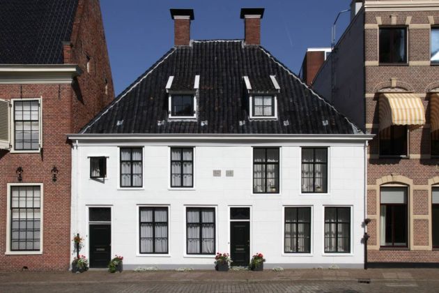 Groningen - altes Gebäude am Martini-Kerkhof