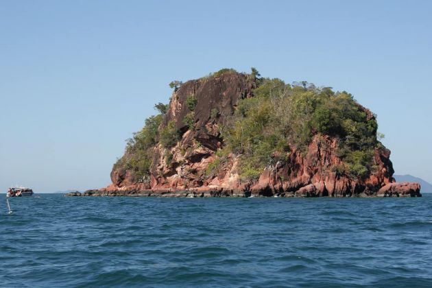 Red Rock Island auf dem Wege nach Ko Hong Red Rock Island auf dem Wege nach Ko Hong