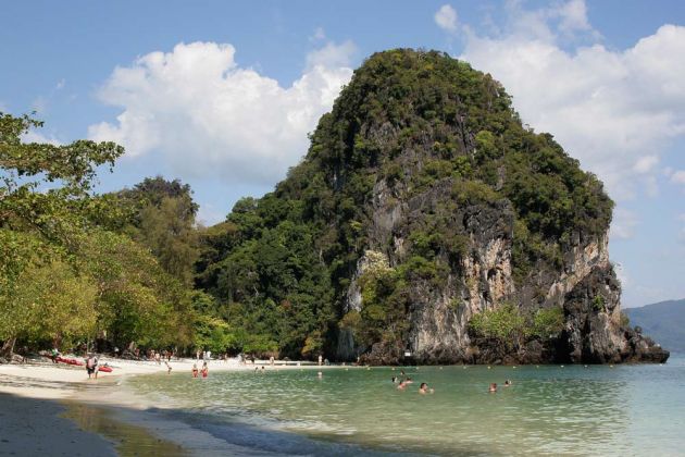 Der Hong Island Beach im Than Bok Khorani Nationalpark - Februar 2019 Der Hong Island Beach im Than Bok Khorani Nationalpark - Februar 2019