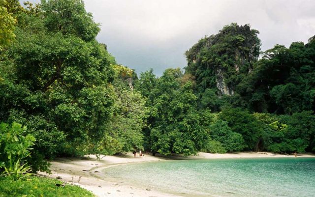 Der Hong Island Beach im Than Bok Khorani Nationalpark - Dezember 2000