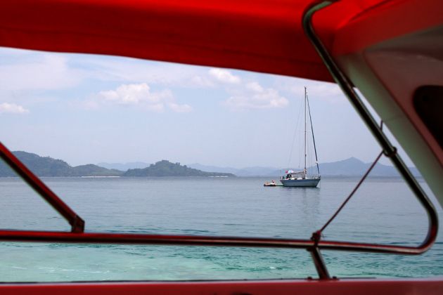 Blick auf die Westküste von Ko Mook Blick auf die Westküste von Ko Mook