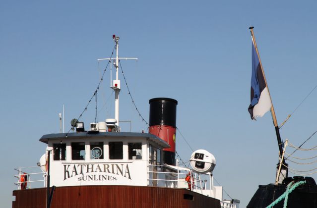 Der Liniendampfer MS Katharina im Museumshafen des Estonia Maritime Museums - Lennusadam Seaplane Harbor, Tallinn