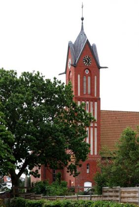 Langeoog - die ev. Inselkirche, die inselkark Langeoog - die ev. Inselkirche, die inselkark