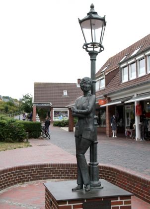 Langeoog - das Lale-Andersen-Denkmal Lili Marleen