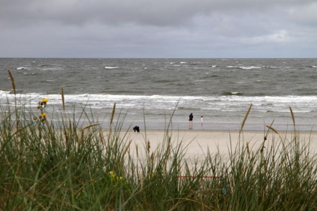 Langeoog - der Strand mit der offenen Nordsee Langeoog - der Strand mit der offenen Nordsee