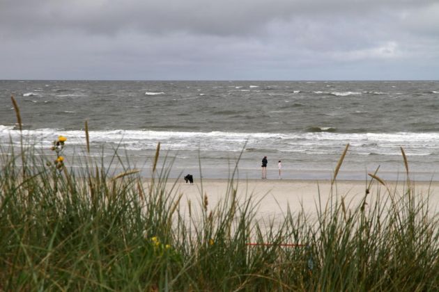 Langeoog - der Strand mit der offenen Nordsee