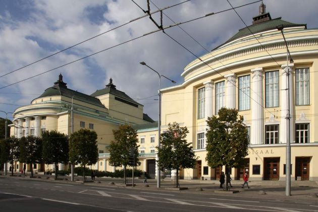 Das Estonia-Theater mit Konzertsaal, Sitz der estnischen Staatsoper