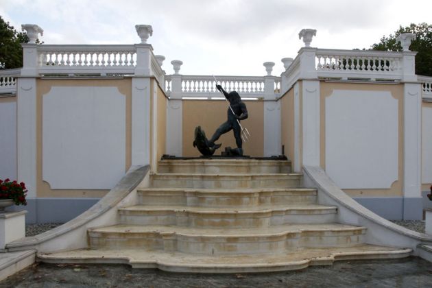 Schloss Kadriorg, Kadrioru loss - der Neptun-Brunnen im Schlosspark Schloss Kadriorg, Kadrioru loss - der Neptun-Brunnen im Schlosspark