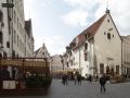Tallinn, der Alte Markt, Vana turg, mit den Restaurants Peppersack und Olde Hansa