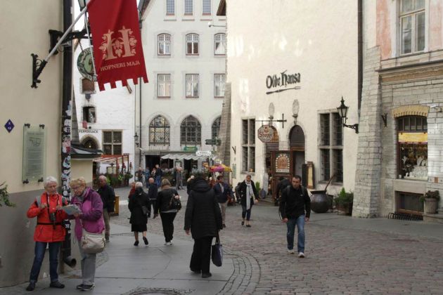 Tallinn, - Durchgang vom Rathausmarkt zum der Alte Markt, Vana turg, Tallinn, - Durchgang vom Rathausmarkt zum der Alte Markt, Vana turg,
