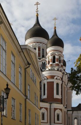 Die Alexander-Newski-Kathedrale auf dem Domberg - Tallinn Die Alexander-Newski-Kathedrale auf dem Domberg - Tallinn