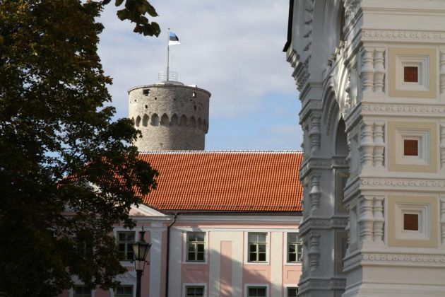 Langer Hermann, Befestigungsturm aus dem 14. Jahrhundert - Domberg, Tallinn