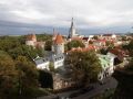 Tallinn - Blick vom Patkul-Aussichtspunkt des Dombergs auf die Untere Altstadt Tallinns