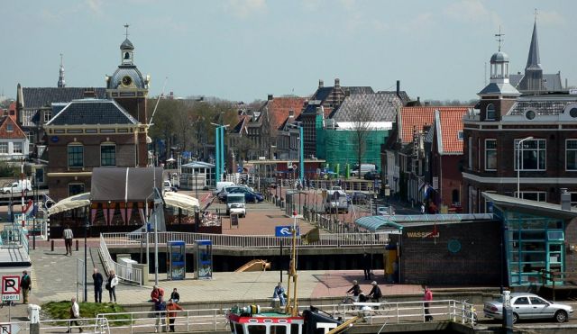 Havenplein, Harlingen, Friesland Havenplein, Harlingen, Friesland