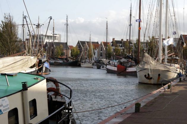Historische Segler im Zuiderhaven - Harlingen, Friesland