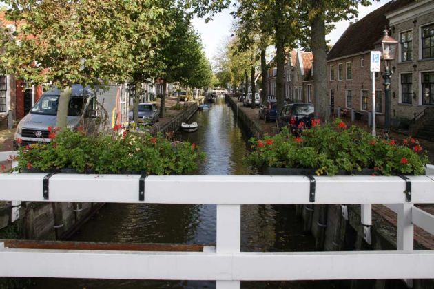 Die Gracht Zoutsloot in Harlingen Die Gracht Zoutsloot in Harlingen