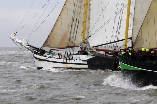 Das Brandaris Race - die traditionelle Regatta der historischen Segler zwischen Harlingen und Terschelling Das Brandaris Race - die traditionelle Regatta der historischen Segler zwischen Harlingen und Terschelling