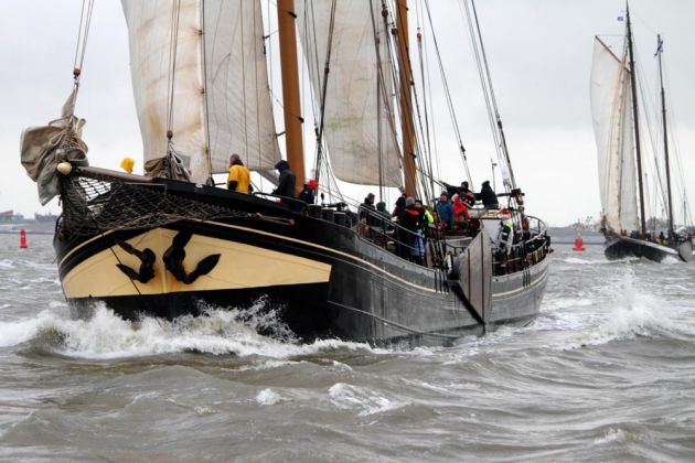 Das Brandaris Race - die traditionelle Regatta der historischen Segler zwischen Harlingen und Terschelling Das Brandaris Race - die traditionelle Regatta der historischen Segler zwischen Harlingen und Terschelling