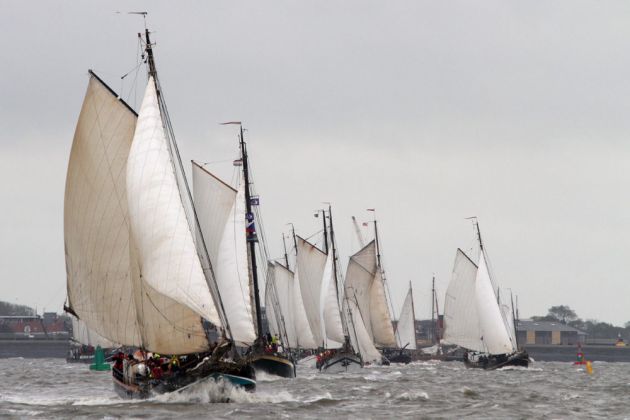 Das Brandaris Race - die traditionelle Regatta der historischen Segler zwischen Harlingen und Terschelling Das Brandaris Race - die traditionelle Regatta der historischen Segler zwischen Harlingen und Terschelling