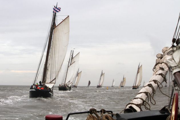 Das Brandaris Race - die traditionelle Regatta der historischen Segler zwischen Harlingen und Terschelling Das Brandaris Race - die traditionelle Regatta der historischen Segler zwischen Harlingen und Terschelling