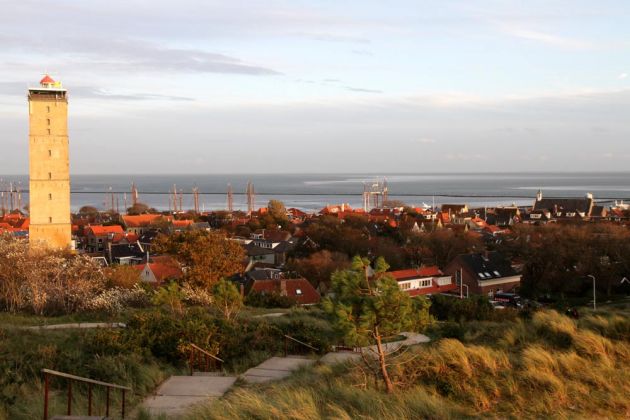 Panoramablick auf West-Terschelling von der Kaapsduin Panoramablick auf West-Terschelling von der Kaapsduin