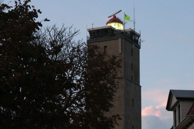 Brandaris, der historische Leuchtturm von West-Terschelling dient heute auch der Radarüberwachung des Schiffsverkehrs vor Frieslands Küste