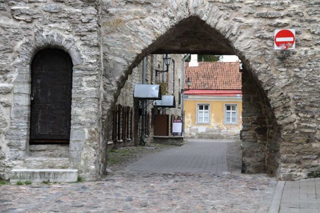Stadttor der Unteren Altstadt Tallinns Stadttor der Unteren Altstadt Tallinns