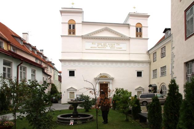 Die Römisch-Katholische Kathedrale St. Petrus und Paulus - Altstadt Tallinn Die Römisch-Katholische Kathedrale St. Petrus und Paulus - Altstadt Tallinn