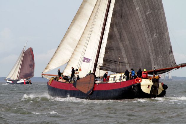Das Brandaris Race - die traditionelle Regatta der historischen Segler zwischen Harlingen und Terschelling Das Brandaris Race - die traditionelle Regatta der historischen Segler zwischen Harlingen und Terschelling