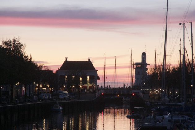 Noorderhaven und Fährterminal - Harlingen, Friesland Noorderhaven und Fährterminal - Harlingen, Friesland