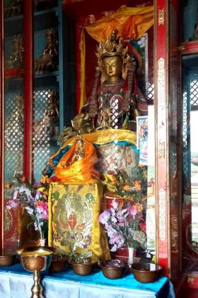 Amarbayasgalant - im Tempel Amarbayasgalant - im Tempel