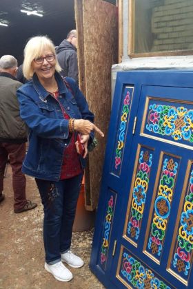 Besuch einer Jurtenwerkstatt in Ulan Bator Besuch einer Jurtenwerkstatt in Ulan Bator