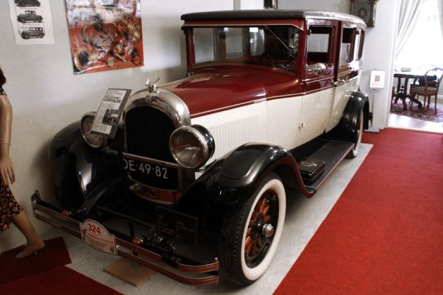 Chrysler 62 Six, Baujahr 1927, 3.000 ccm, 54 PS