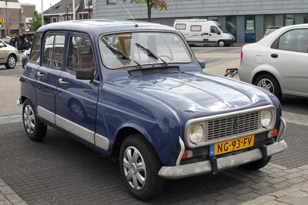 Renault R 4 - Baujahre 1961 bis 1992
