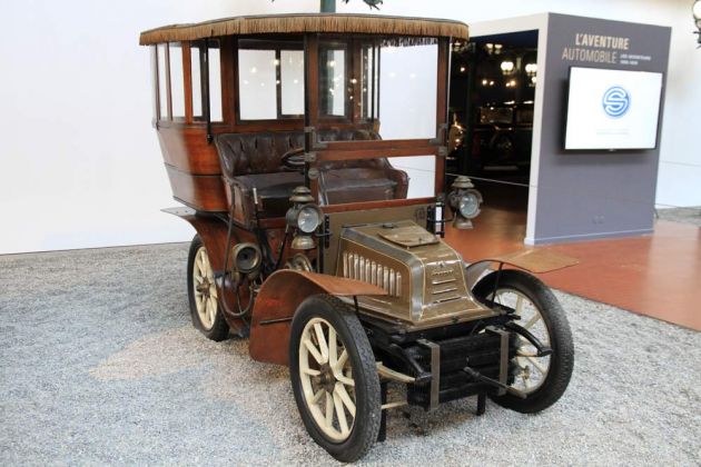 Peugeot Tonneau Fermé, Type 56 - Baujahr 1903 - Einzylinder, 833 ccm, 6,5 PS, 40 kmh Peugeot Tonneau Fermé, Type 56 - Baujahr 1903 - Einzylinder, 833 ccm, 6,5 PS, 40 kmh