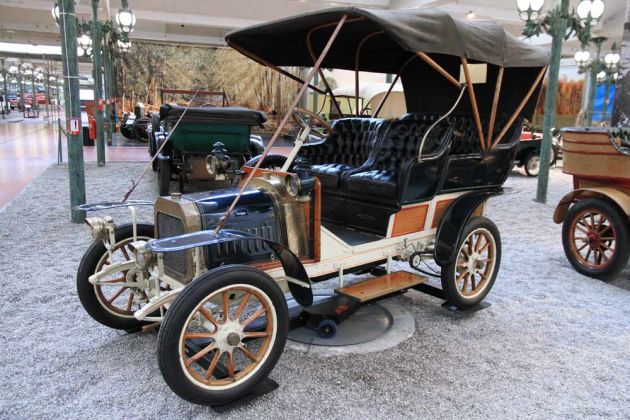 Peugeot Tonneau, Type VC 1 - Baujahr 1907 - Einzylinder, 1045 ccm, 8 PS, 40 kmh Peugeot Tonneau, Type VC 1 - Baujahr 1907 - Einzylinder, 1045 ccm, 8 PS, 40 kmh