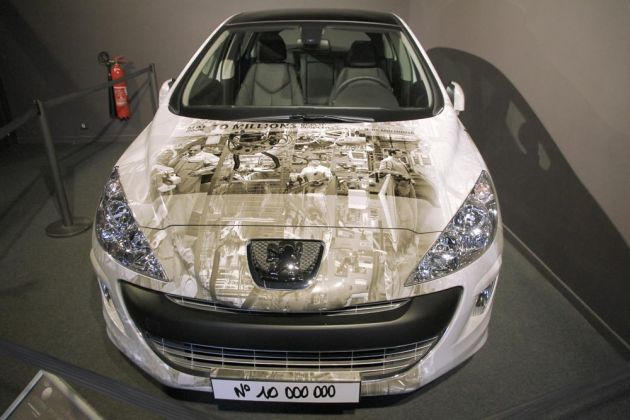 Peugeot 206, Baujahr 2018 - das zehnmillionste Exemplar dieses Erfolgsmodells - Cité de l'Automobile, Mulhouse Peugeot 206, Baujahr 2018 - das zehnmillionste Exemplar dieses Erfolgsmodells - Cité de l'Automobile, Mulhouse
