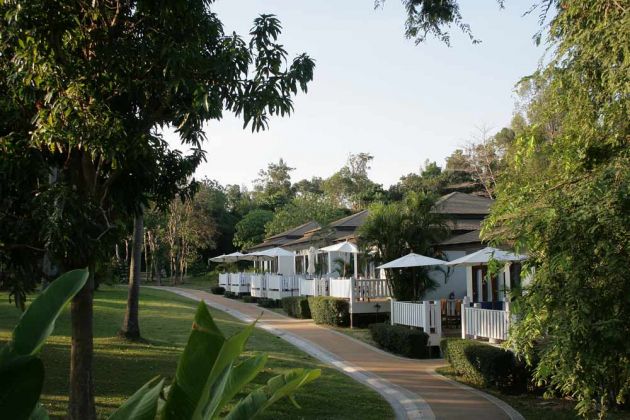 Im Soontreeya Lanta Resort am Südende des Long Beaches Im Soontreeya Lanta Resort am Südende des Long Beaches