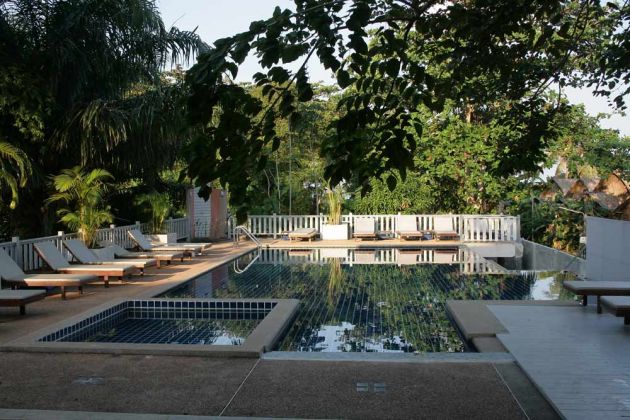 Soontreeya Lanta Resort am Südende des Long Beaches, der Swimming Pool Soontreeya Lanta Resort am Südende des Long Beaches, der Swimming Pool