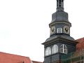 Der Turm des Rathauses von Eisenach in Thüringe
