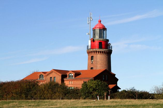 Leuchtturm Bastorf, oberhalb Kap Bukspitze bei Kühlungsborn - Ostseeküste, Mecklenburg-Vorpommern