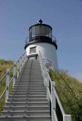 Leuchttürme Vereinigte Staaten - Light Station Owls Head am Eingang des Rockland Harbor an der westlichen Penobscot Bay - Maine, Neuengland Leuchttürme Vereinigte Staaten - Light Station Owls Head am Eingang des Rockland Harbor an der westlichen Penobscot Bay - Maine, Neuengland